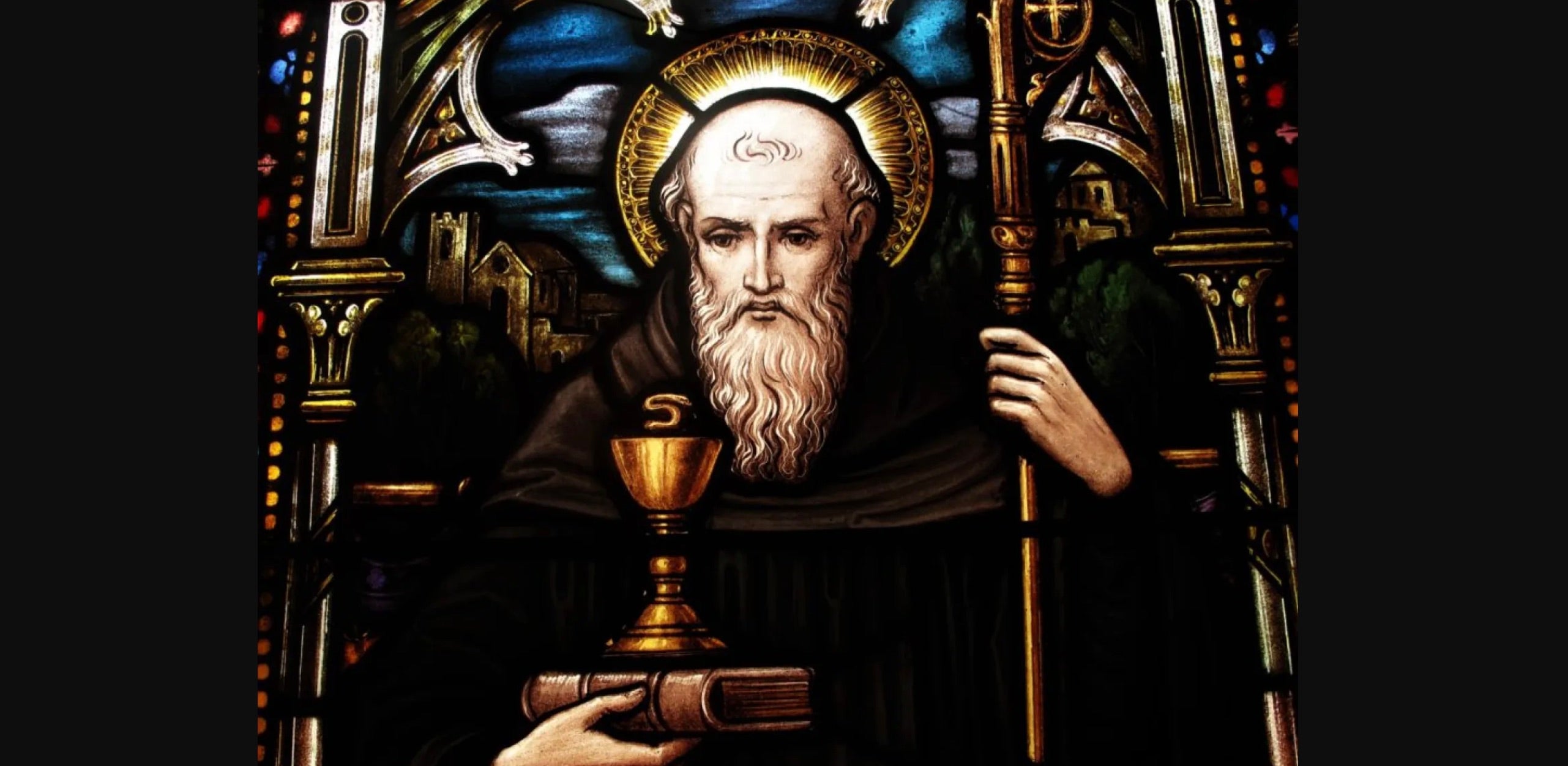 St. Benedict and His Medal