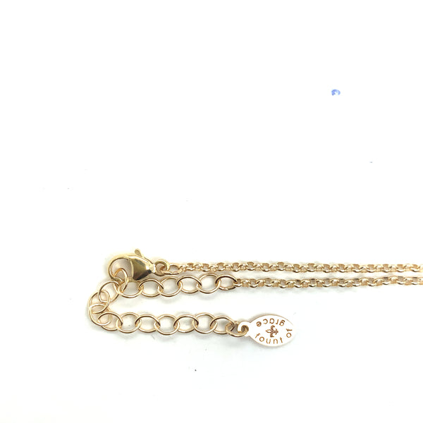 Gold Filled Rolo 1.5mm Adjustable Chain 16-18"