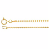 Gold Filled Bead Chain 1.5mm (Select Length)