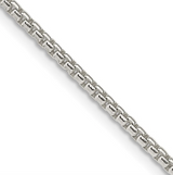 Sterling Silver Box Chain 2 mm (Select length)