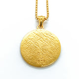 Chi Rho Pendant in 14K Gold Vermeil